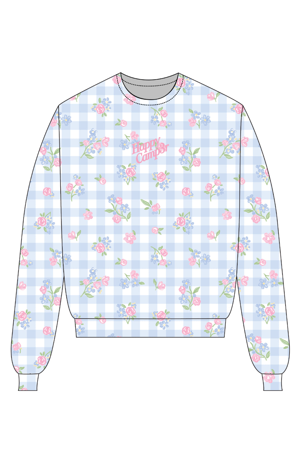 Happy Camp3r Bluebell Sweatshirt April