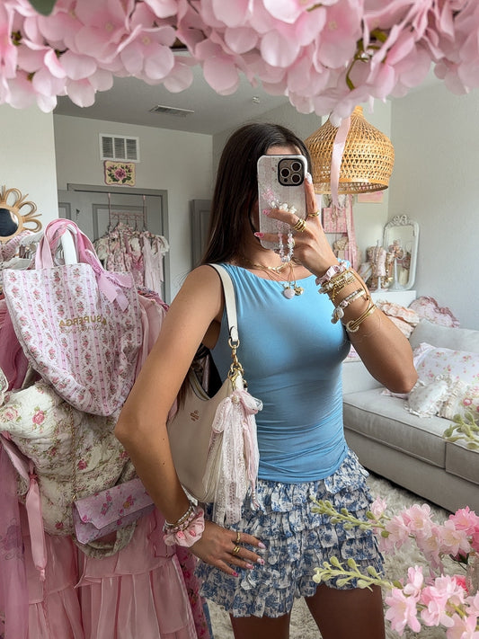 The Hyacinth Mini Skort