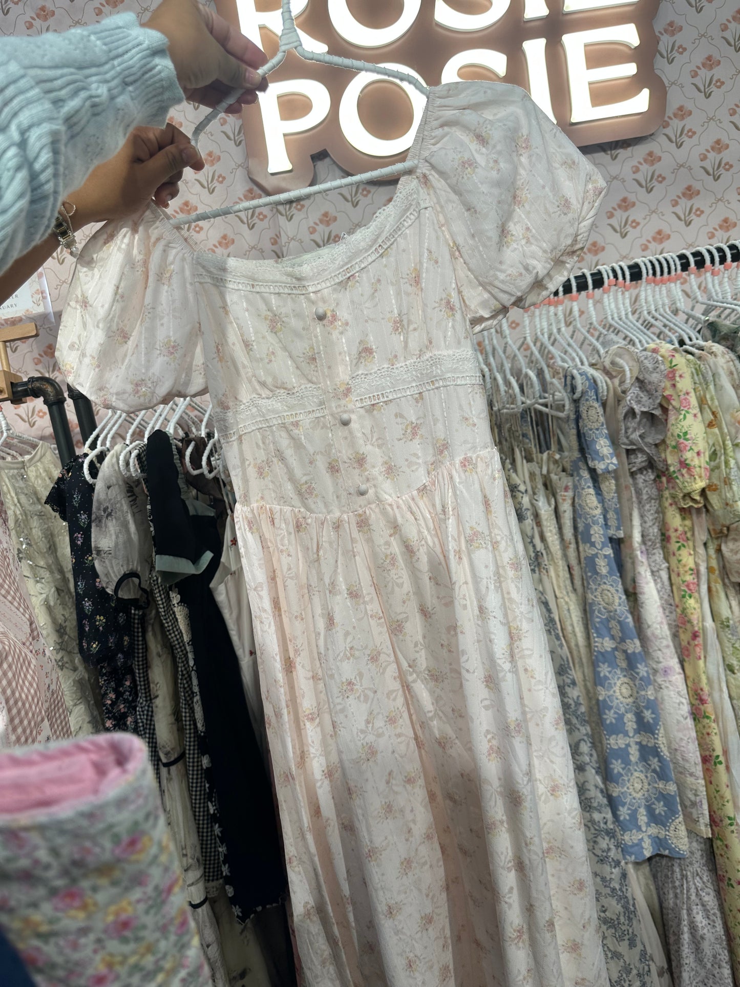 Blush Blossom Dress January