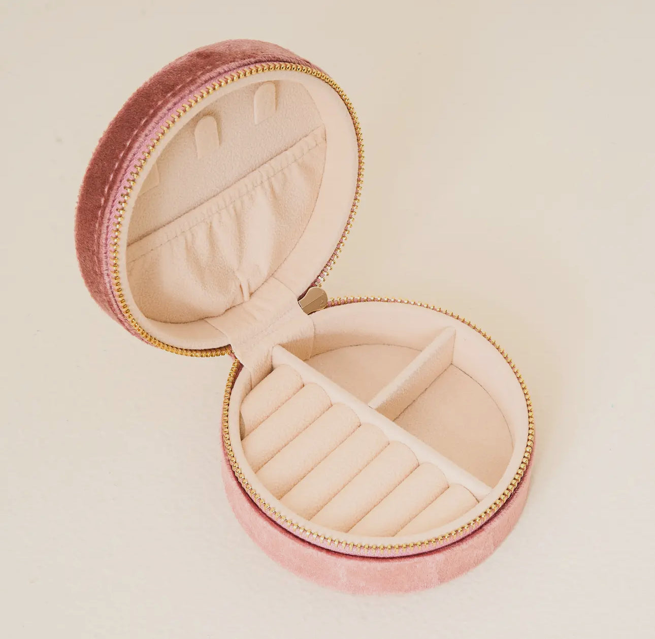 The Treasure Aboard Jewelry Case Velvet Pink