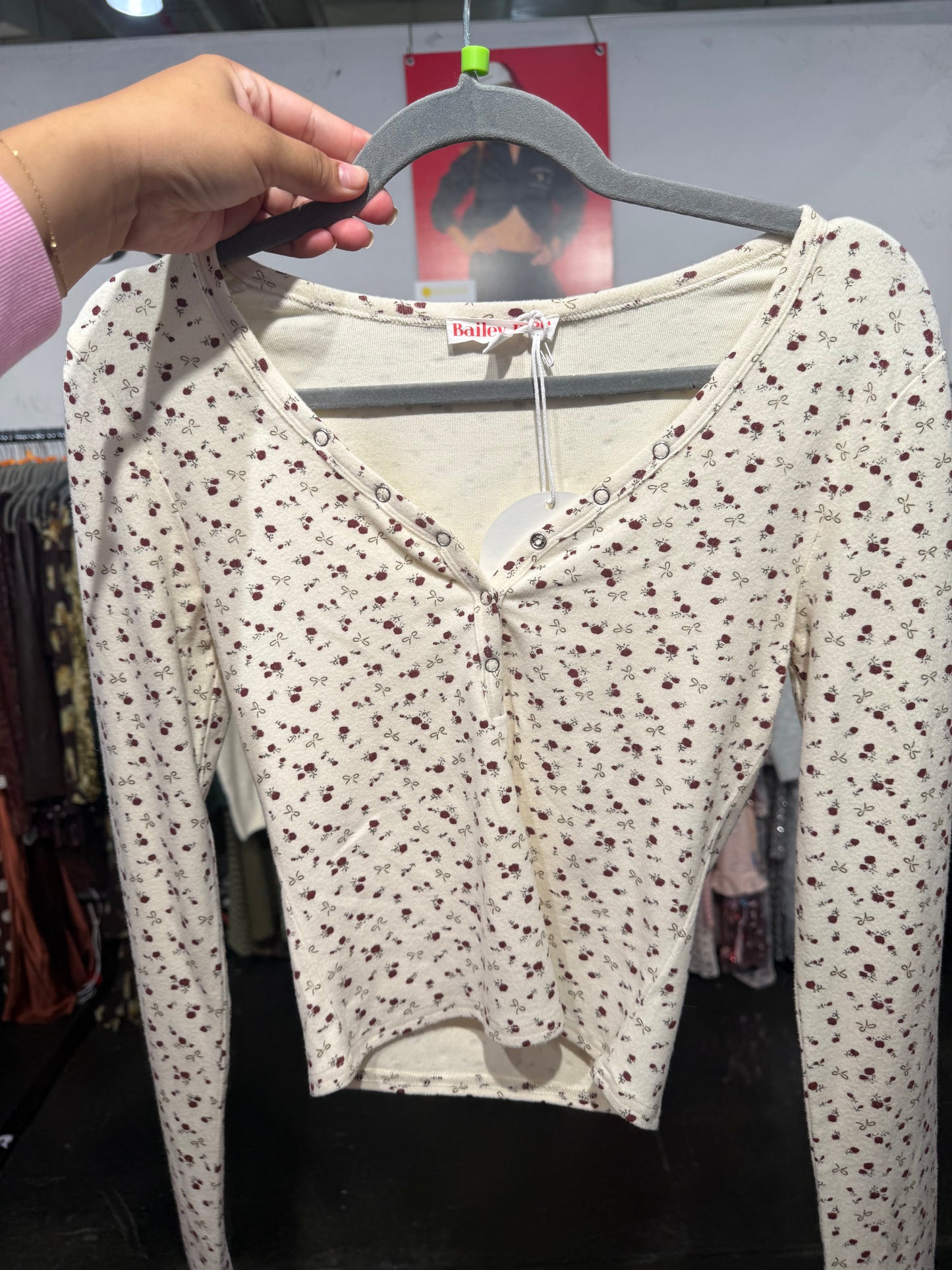 Cream Dainty Top December