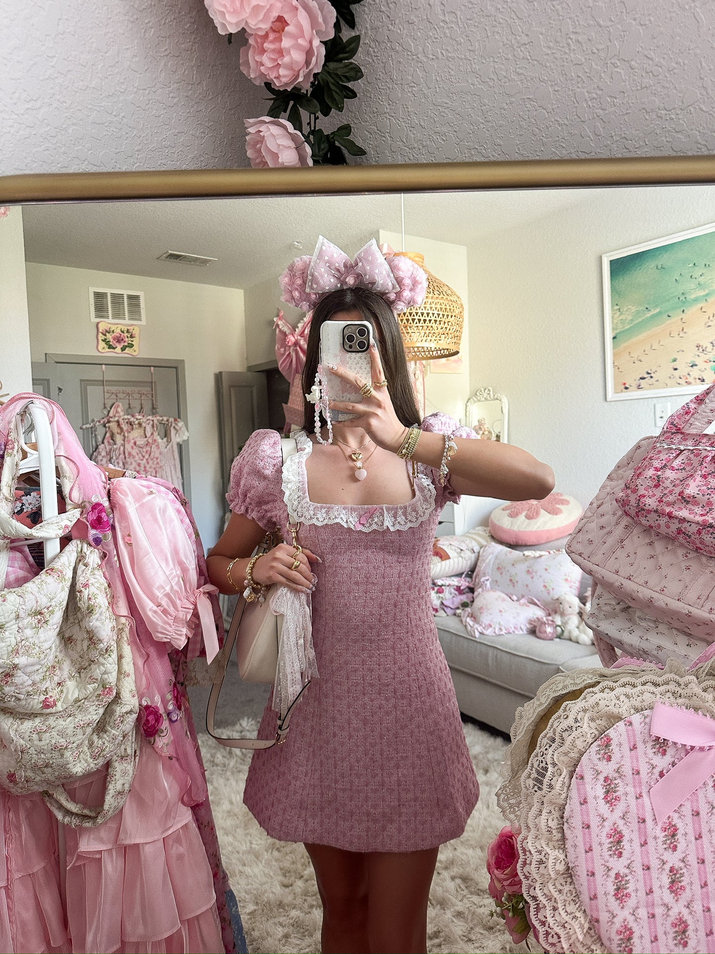 The Mademoiselle Mini Tweed Dress