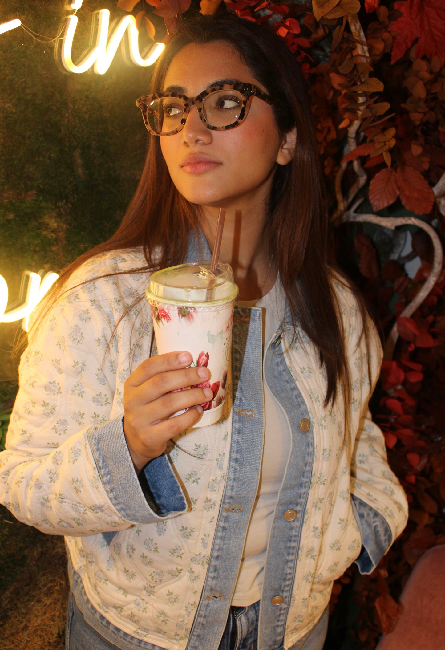 Mariam’s City Quilted Denim Jacket