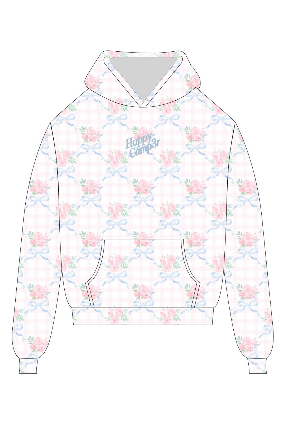 Happy Camp3r Bows Hoodie April