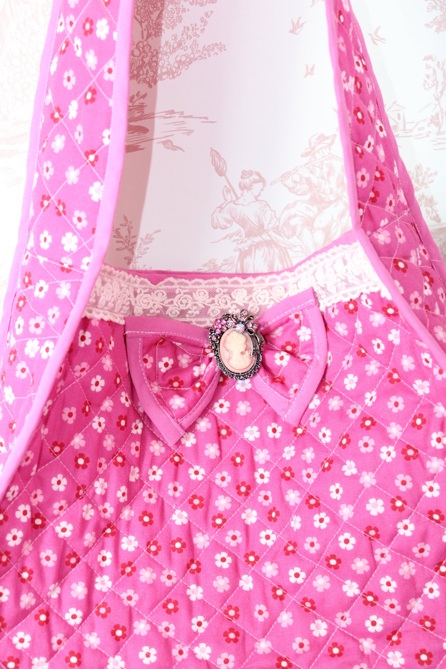 Orchid Darling Handmade Bag