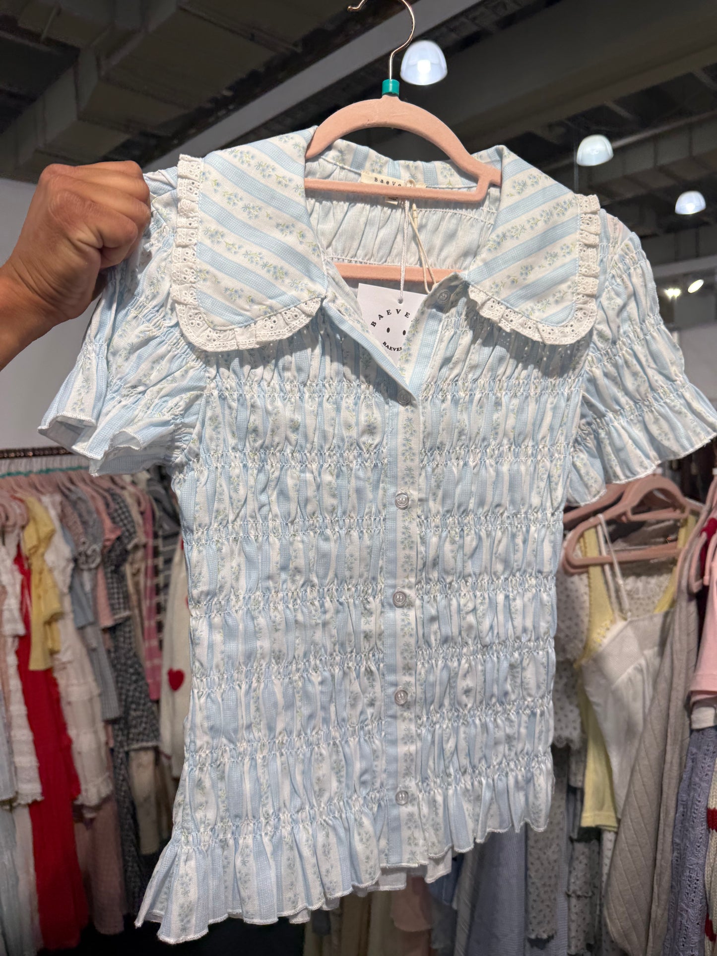 Dainty Bluey Top December