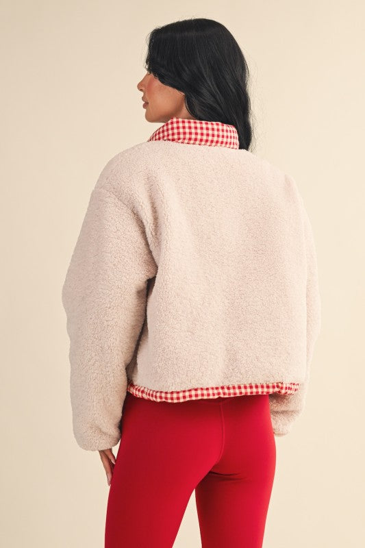 Holiday Princess Sherpa Jacket October