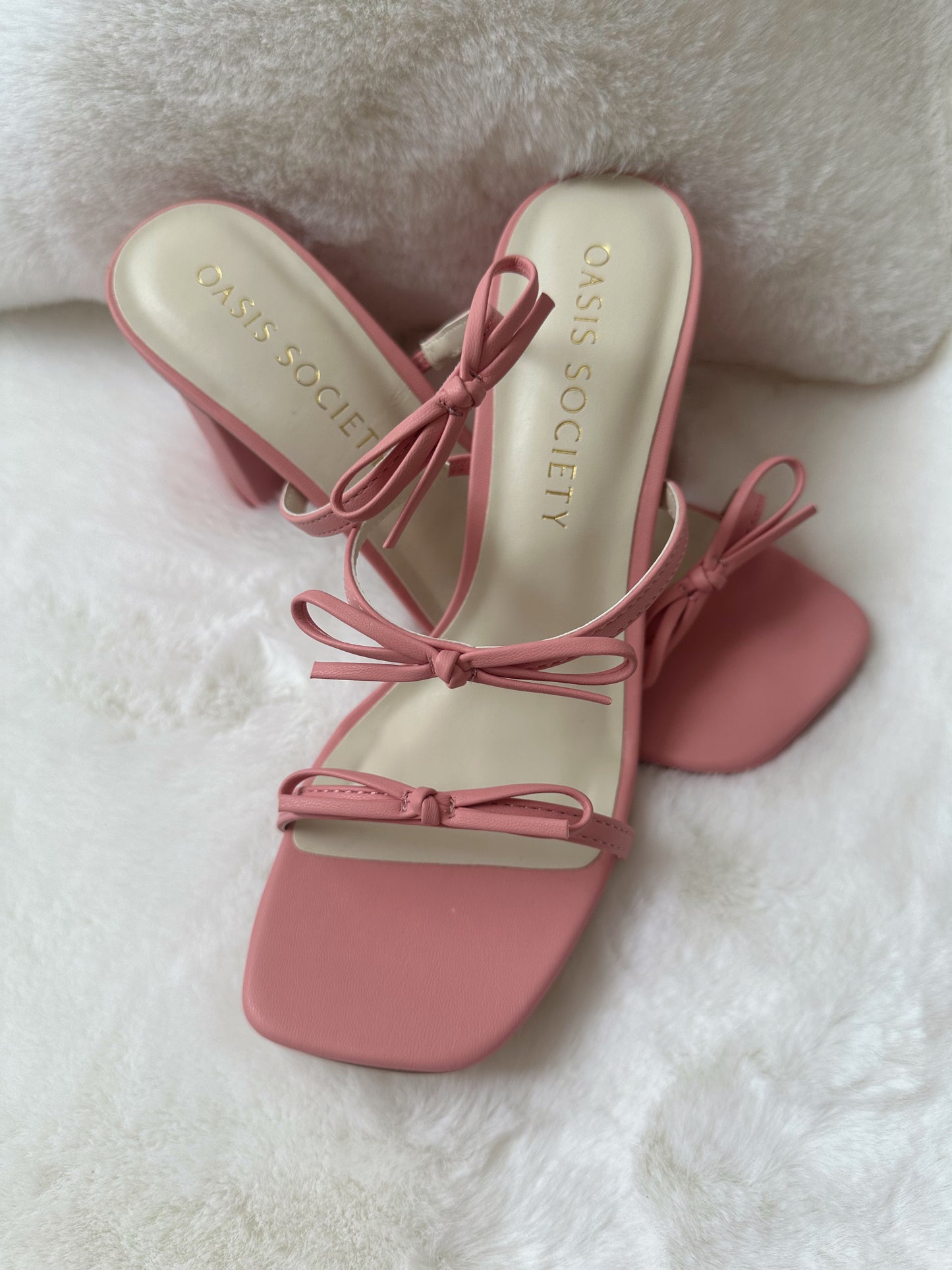 Bowsie Pink Heels