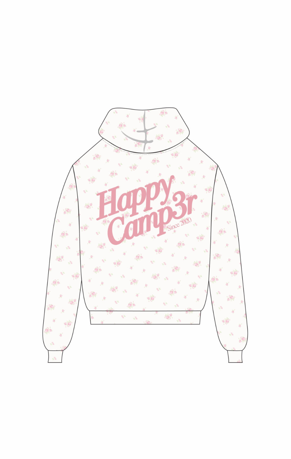 Garden Confetti Happy Camp3r Hoodie