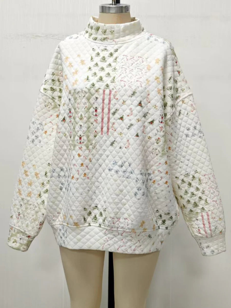 Sunkissed Coconut Christmas Sweatshirt November Size Down