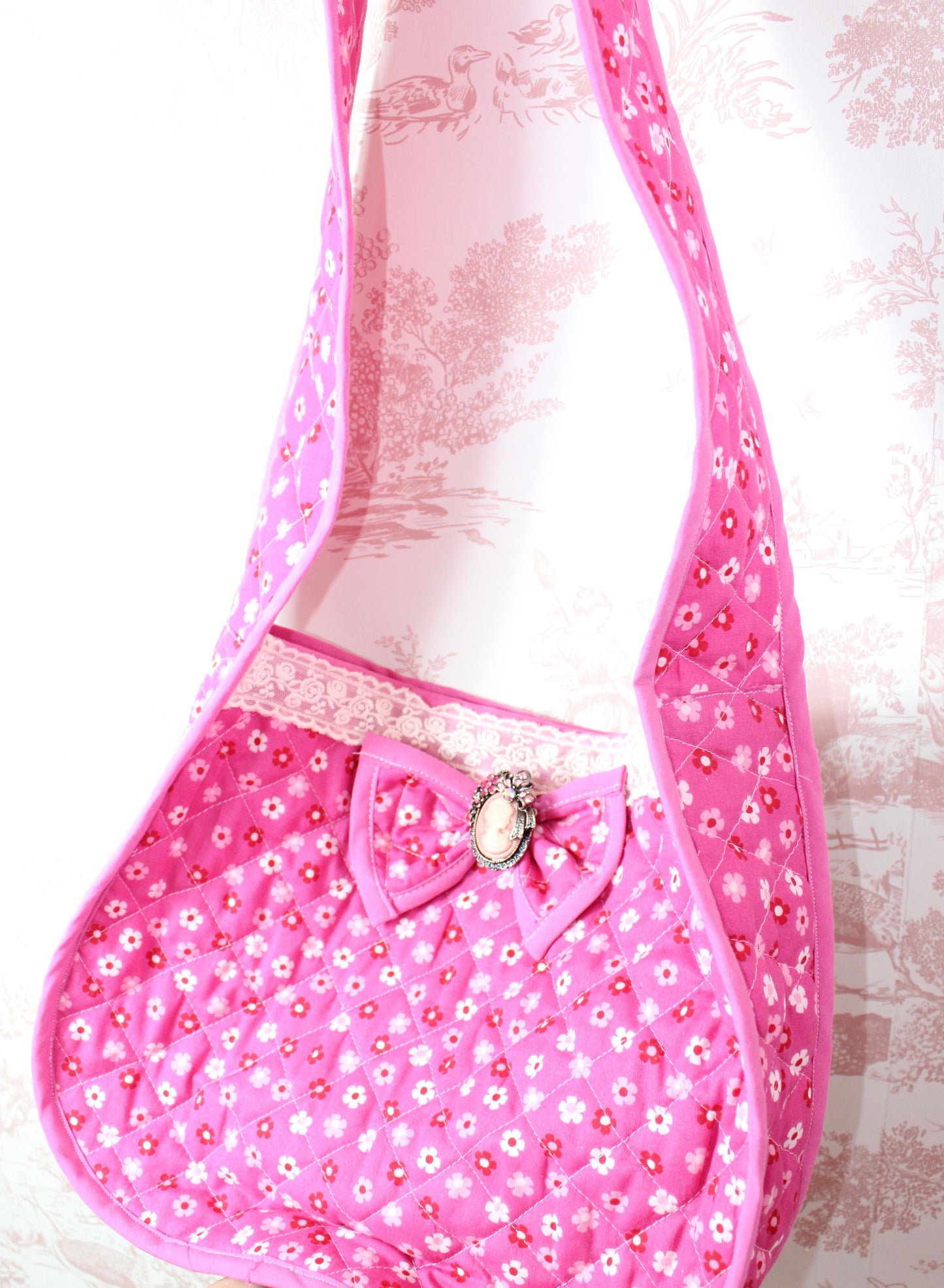 Orchid Darling Handmade Bag