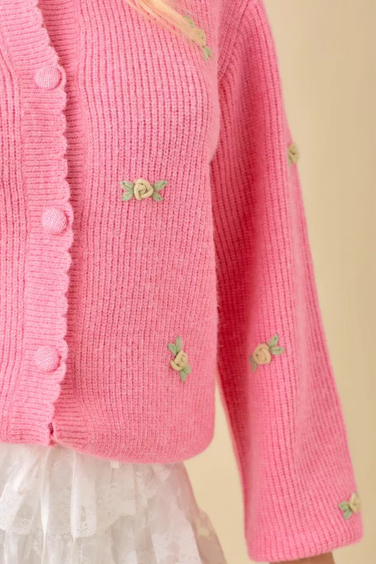 Sunday’s Sweet Roses Cardigan