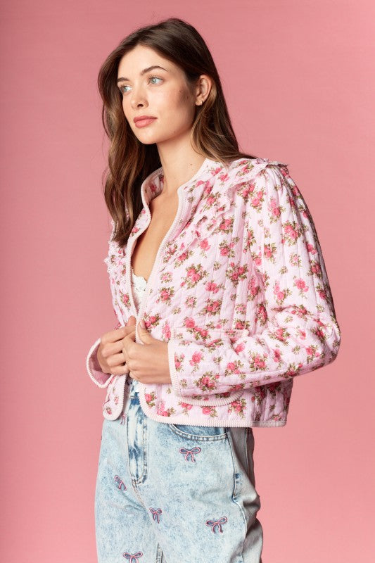 Mon Chéri Quilted Cotton Jacket