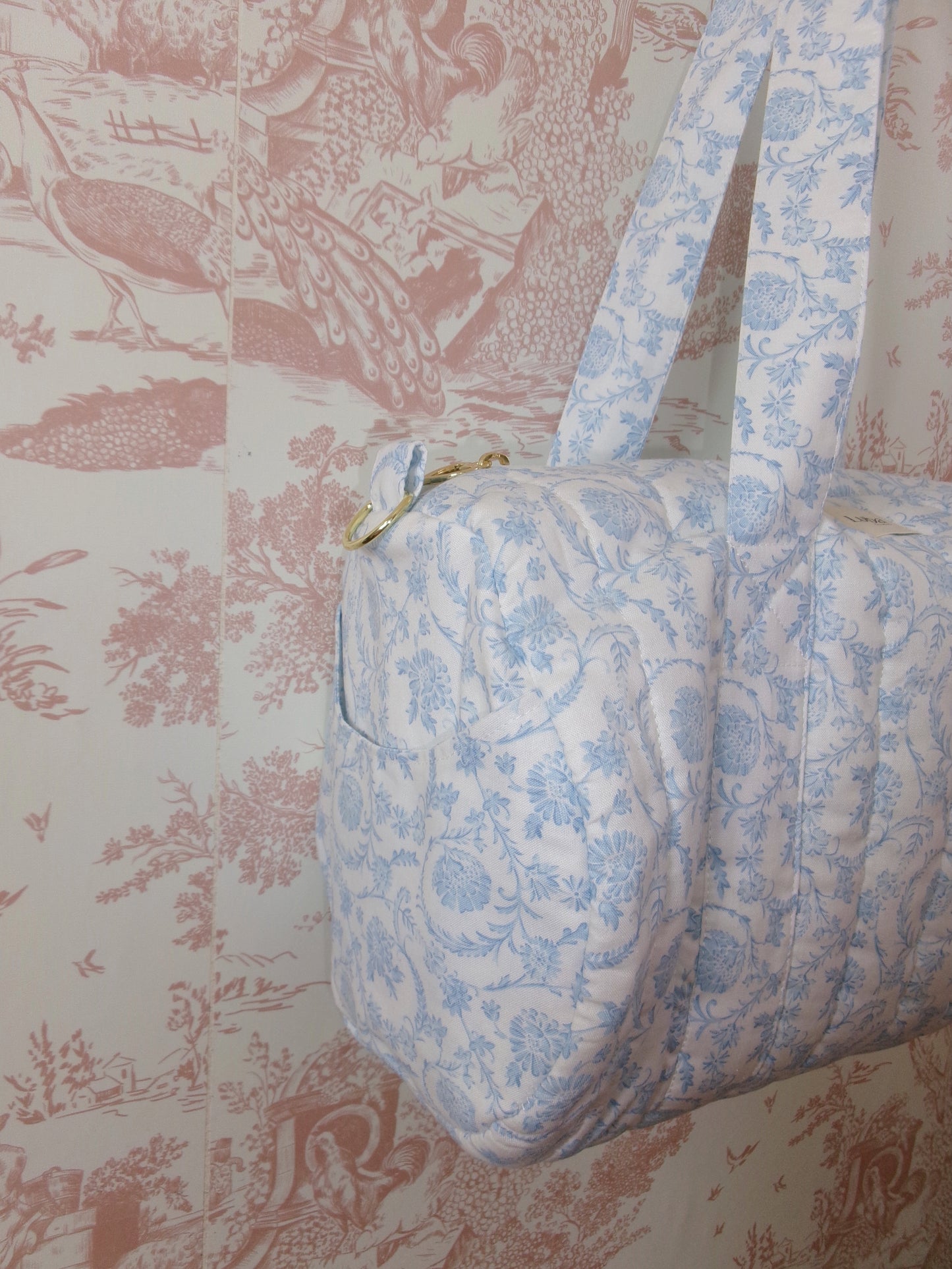 The Sleeping Beauty Blue Duffel Bag
