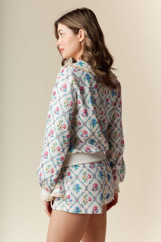 Vintage Tutti Floral Loungewear Set