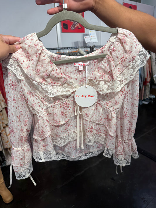 Cream Floral Set January