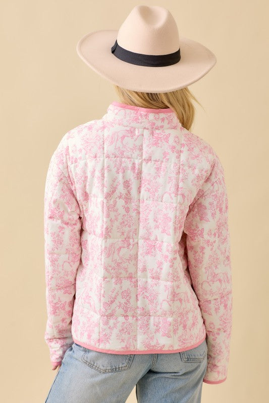 Genevieve Vintage Padded Jacket