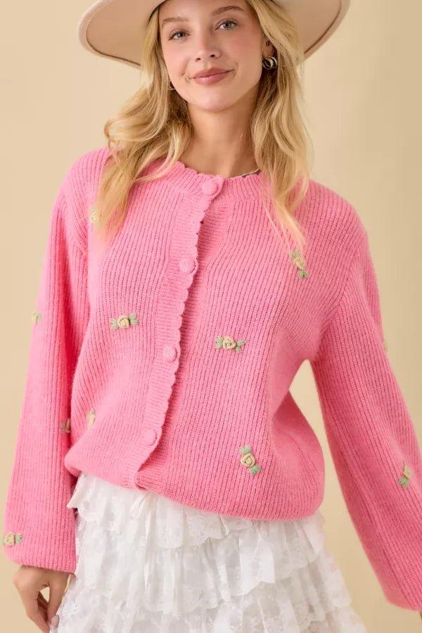 Sunday’s Sweet Roses Cardigan