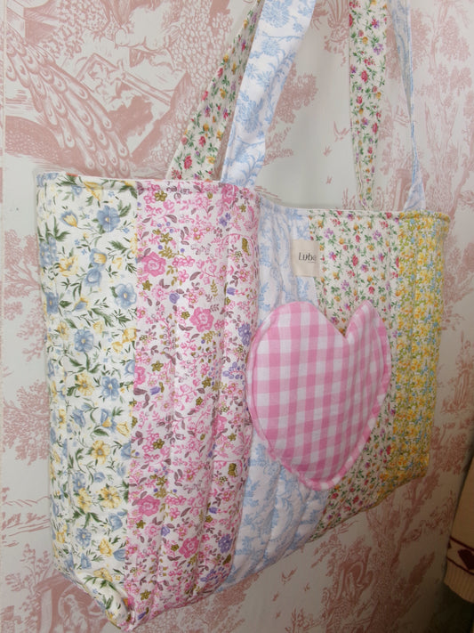 Daphnis and Chloé Patch Tote Bag