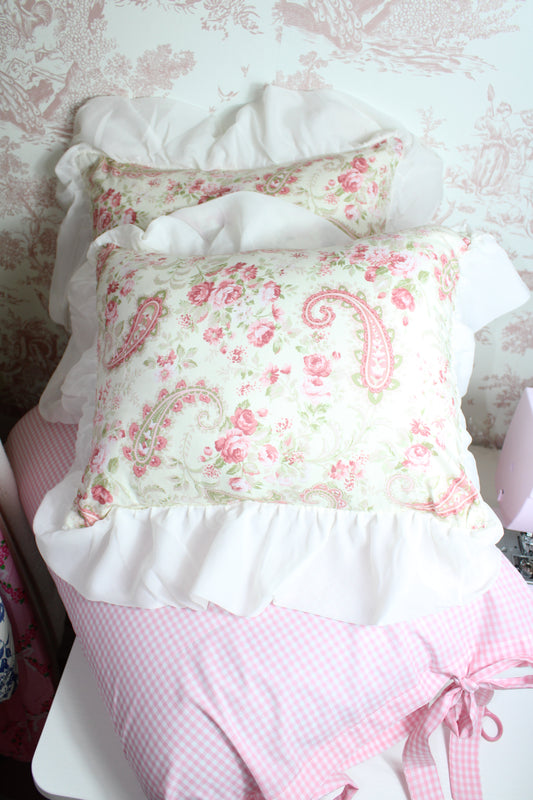 Antoniette Boudoir Handmade Pillow Shams Set Of 2