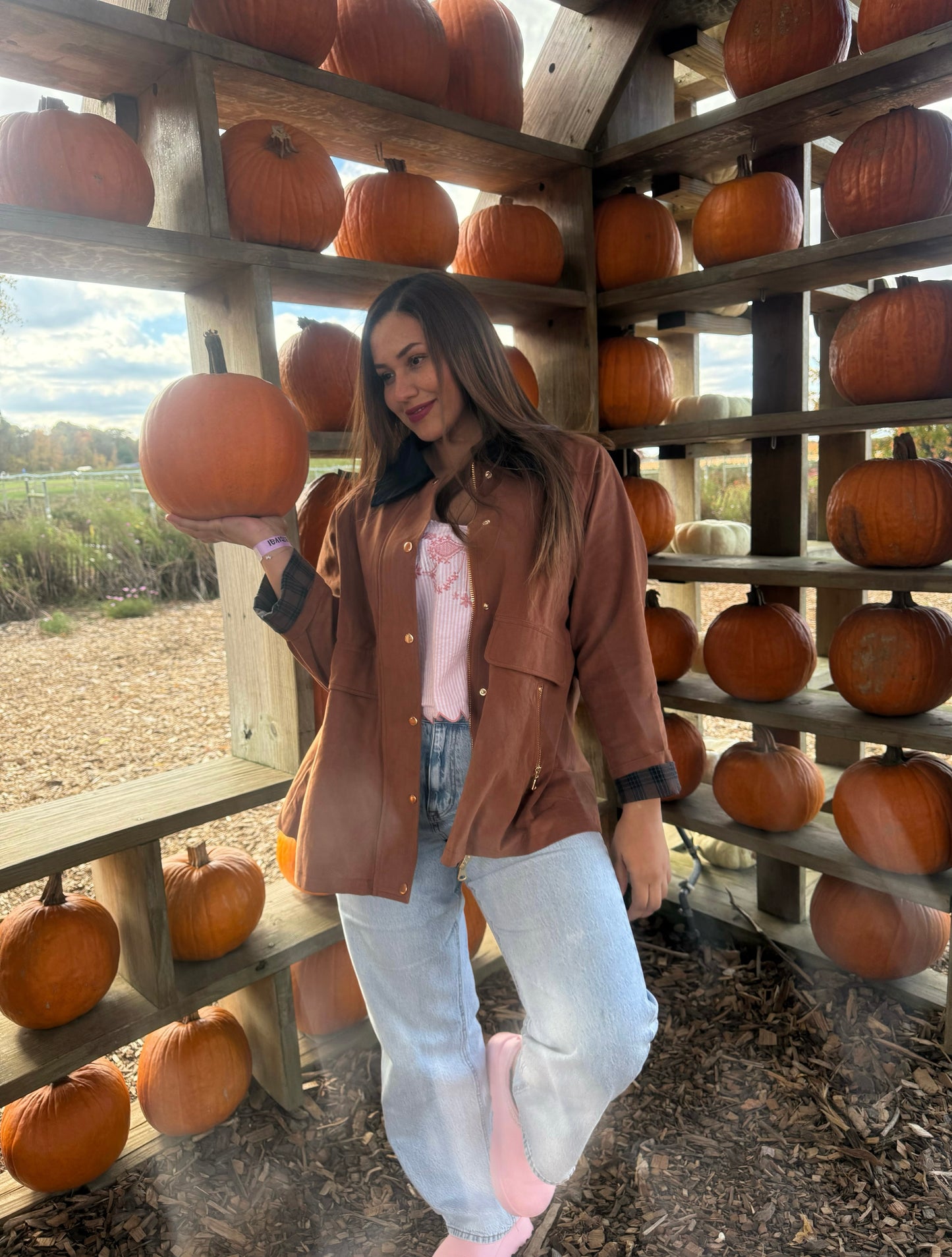 Autumn Fantasies Cotton Barn Jacket