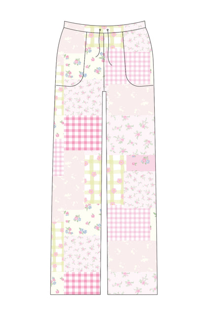 Happy Camp3r Patchwork Pants April