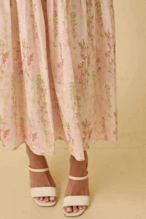 Floral Midi Skirt Pre Order