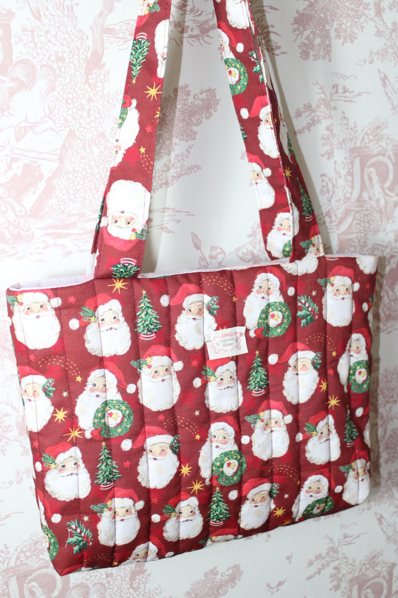 Dear Santa Handmade Mini Tote