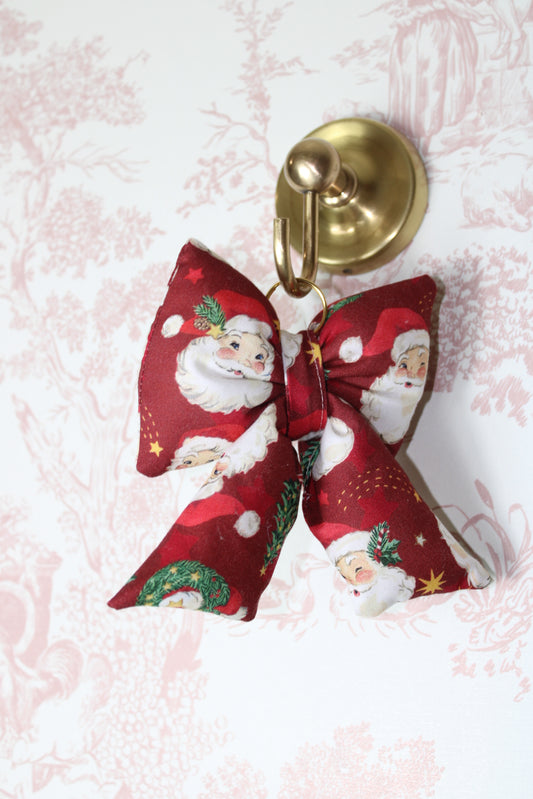 Santa Puffy Keychain