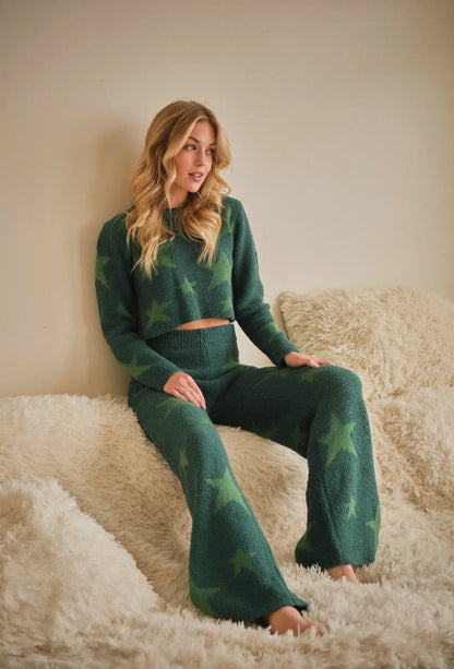 Cozy At Home Star Loungewear Set