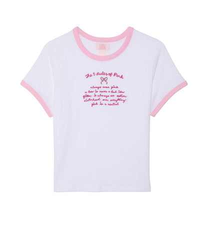 Love Shack Fancy X Pink Shirt Freebie For Orders $250+