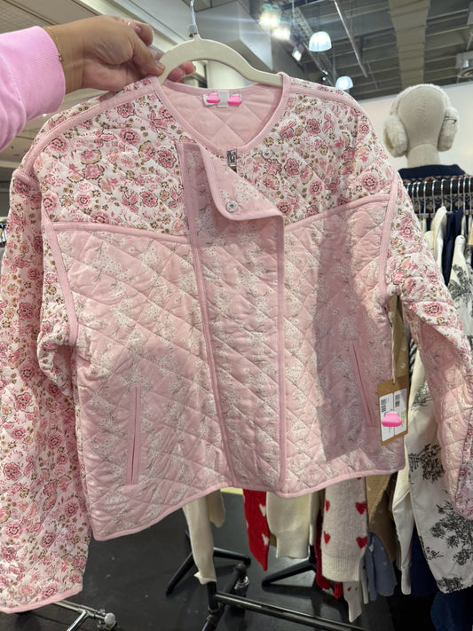 Pink Floral Jacket December