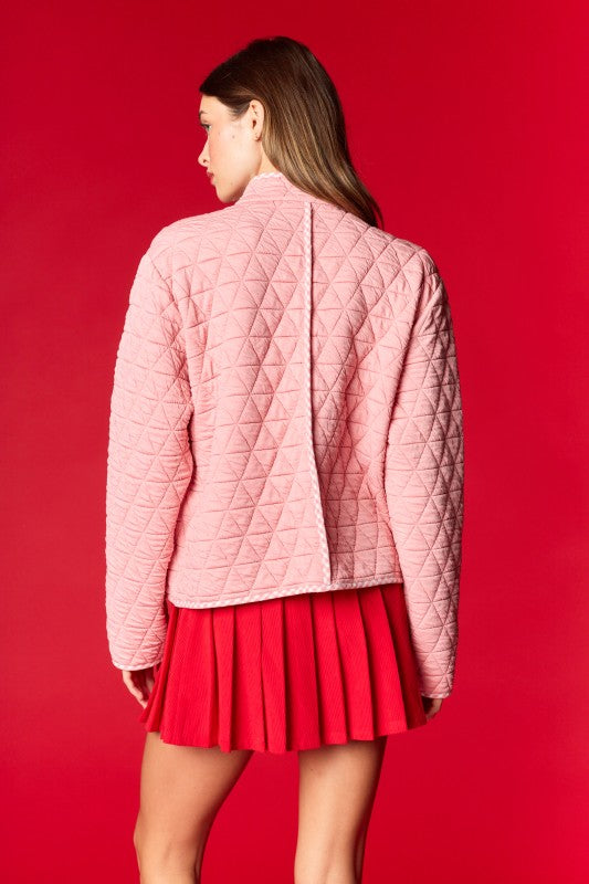 Pink Nutcracker Quilt Jacket