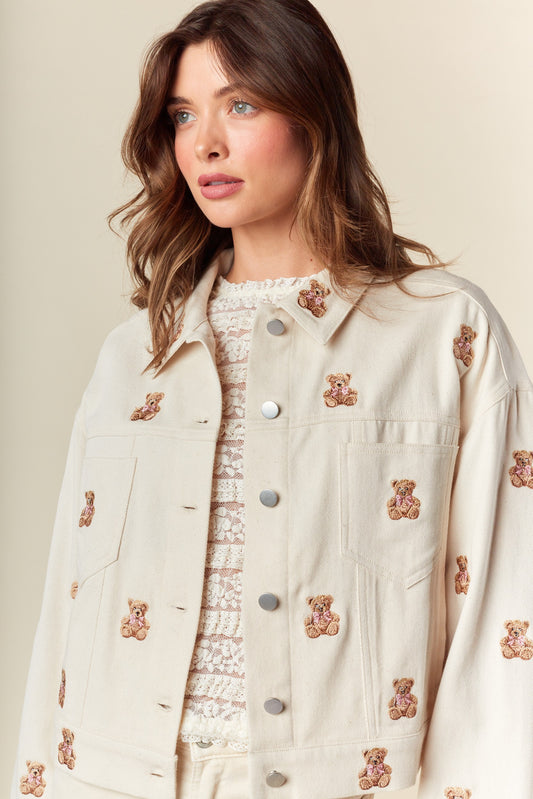 Teddy The Oso Embroidered Jacket