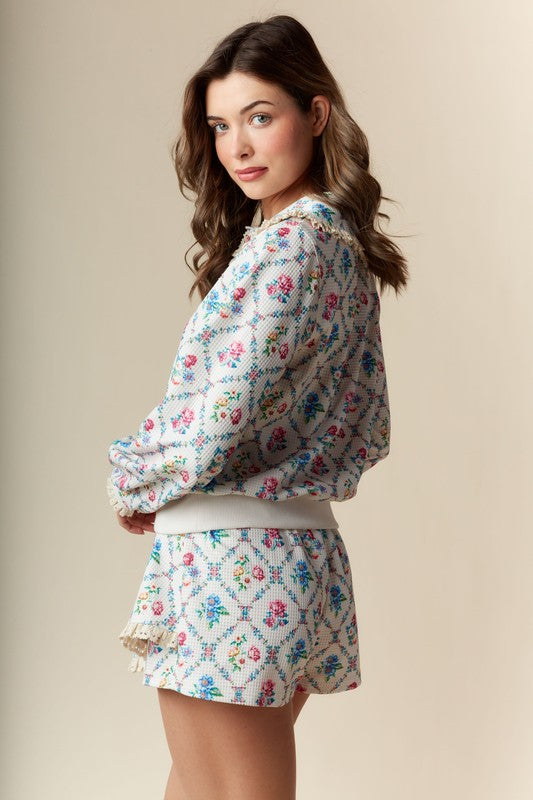 Vintage Tutti Floral Loungewear Set