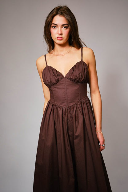 Spaghetti Strap Maxi Dress