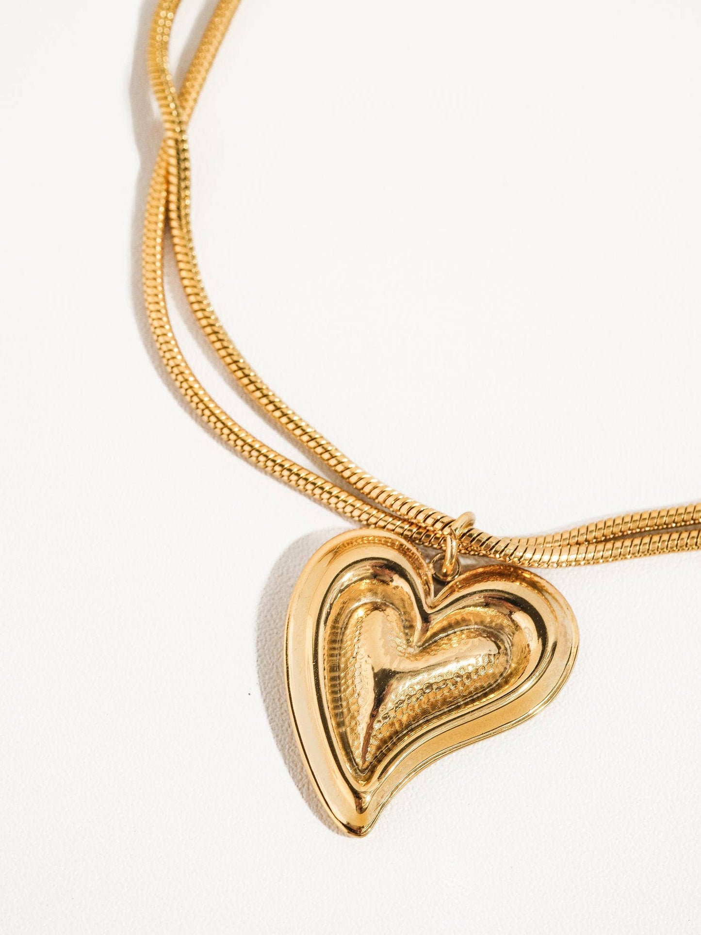 Galilee 18K Gold Plated Heart Bracelet