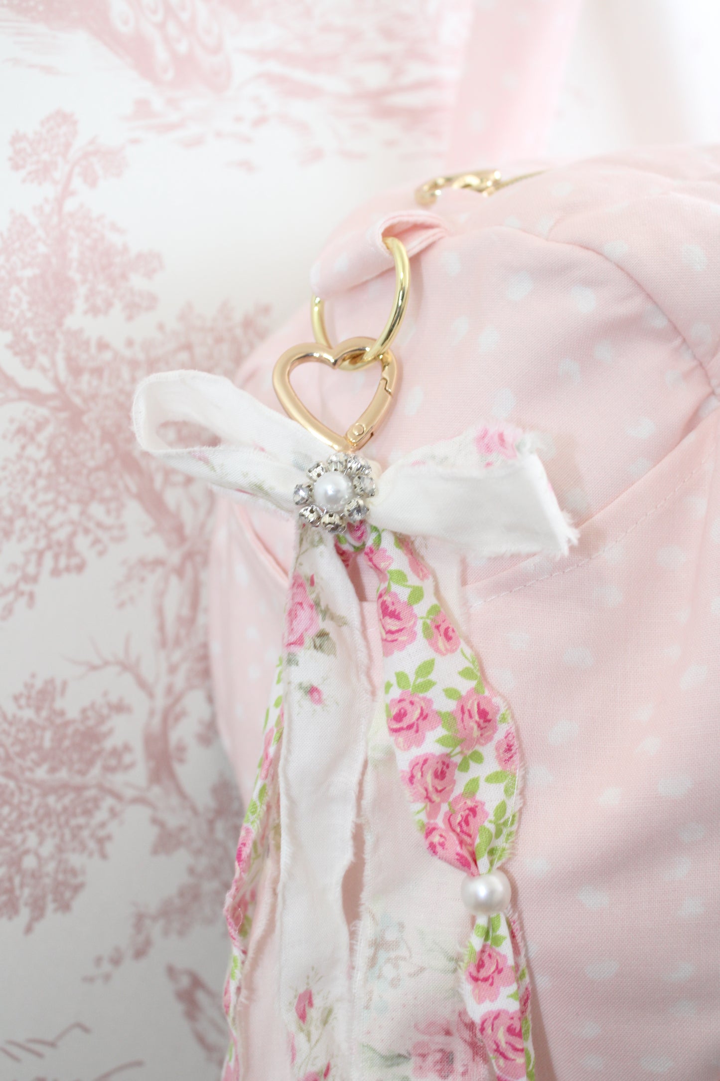 Antique Shabby Lady Bag Charm Limited Edition