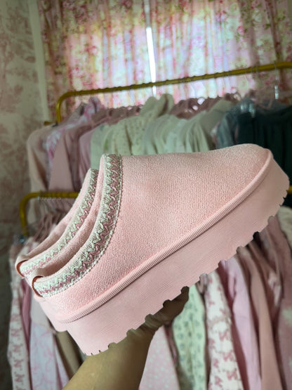 Pink City Clog Slippers