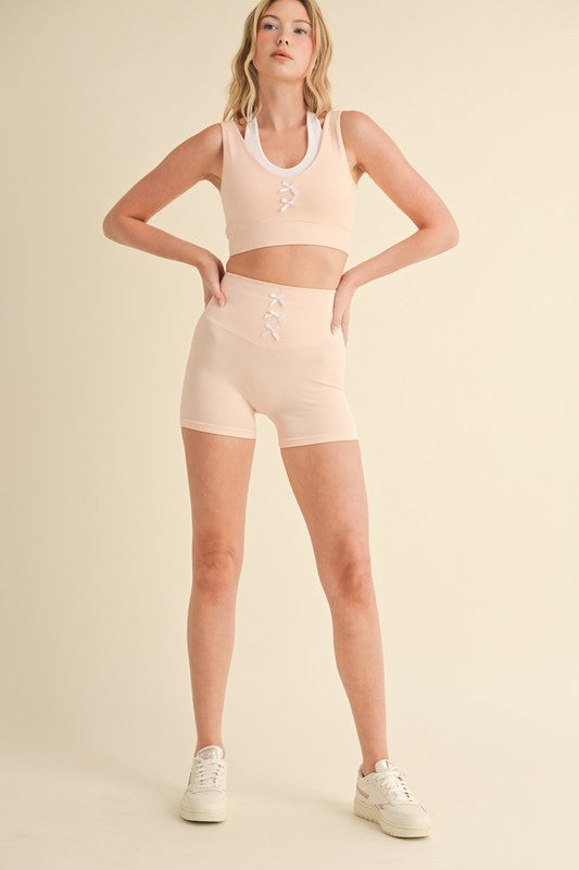 Sweet Dessert Bra And Shorts Set