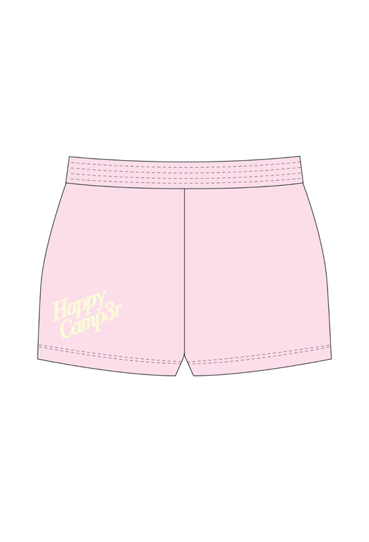 Happy Camp3r Pink Shorts April
