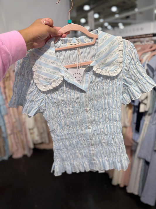Dainty Bluey Top December