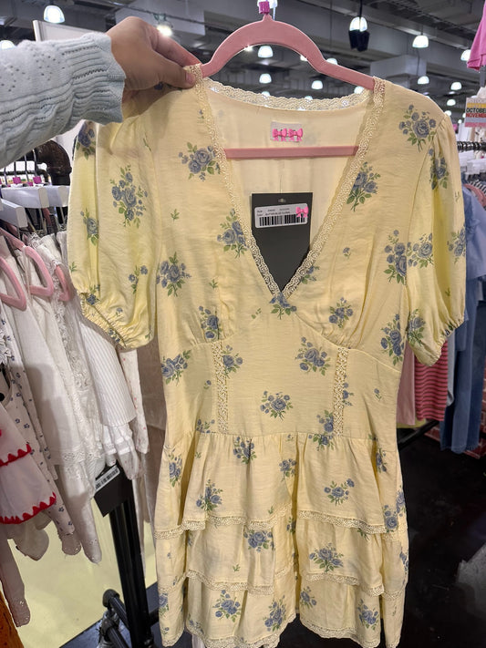 Butter Yellow Dress January