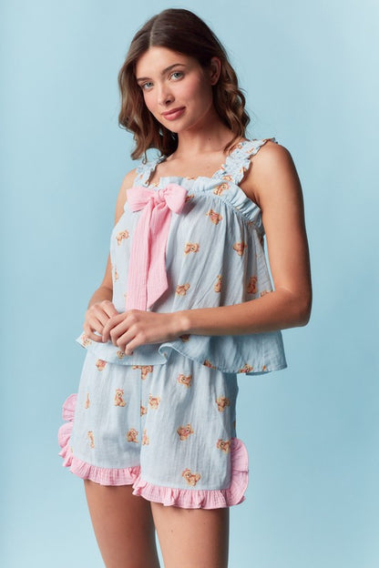 Elis Dreams Cotton Pajama Set