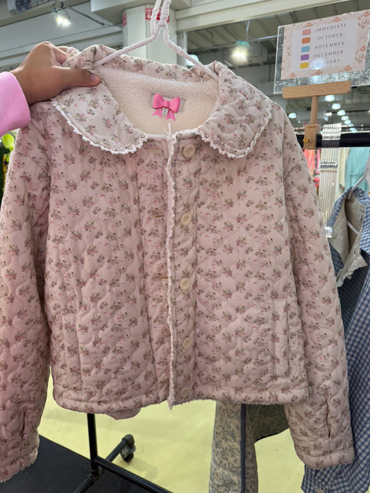 Sherpa Lined Shabby Puffer Jacket November