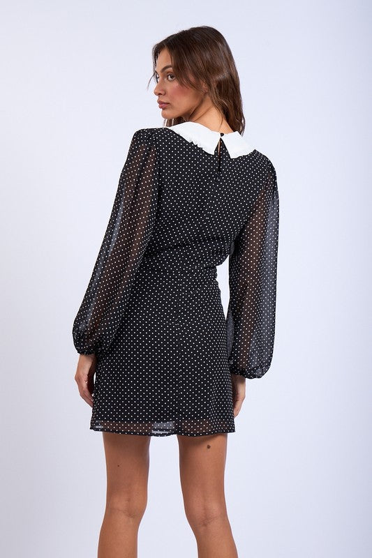 Lady Dots Mini Dress