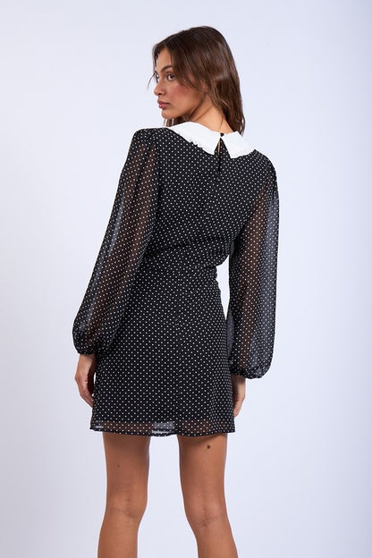 Lady Dots Mini Dress