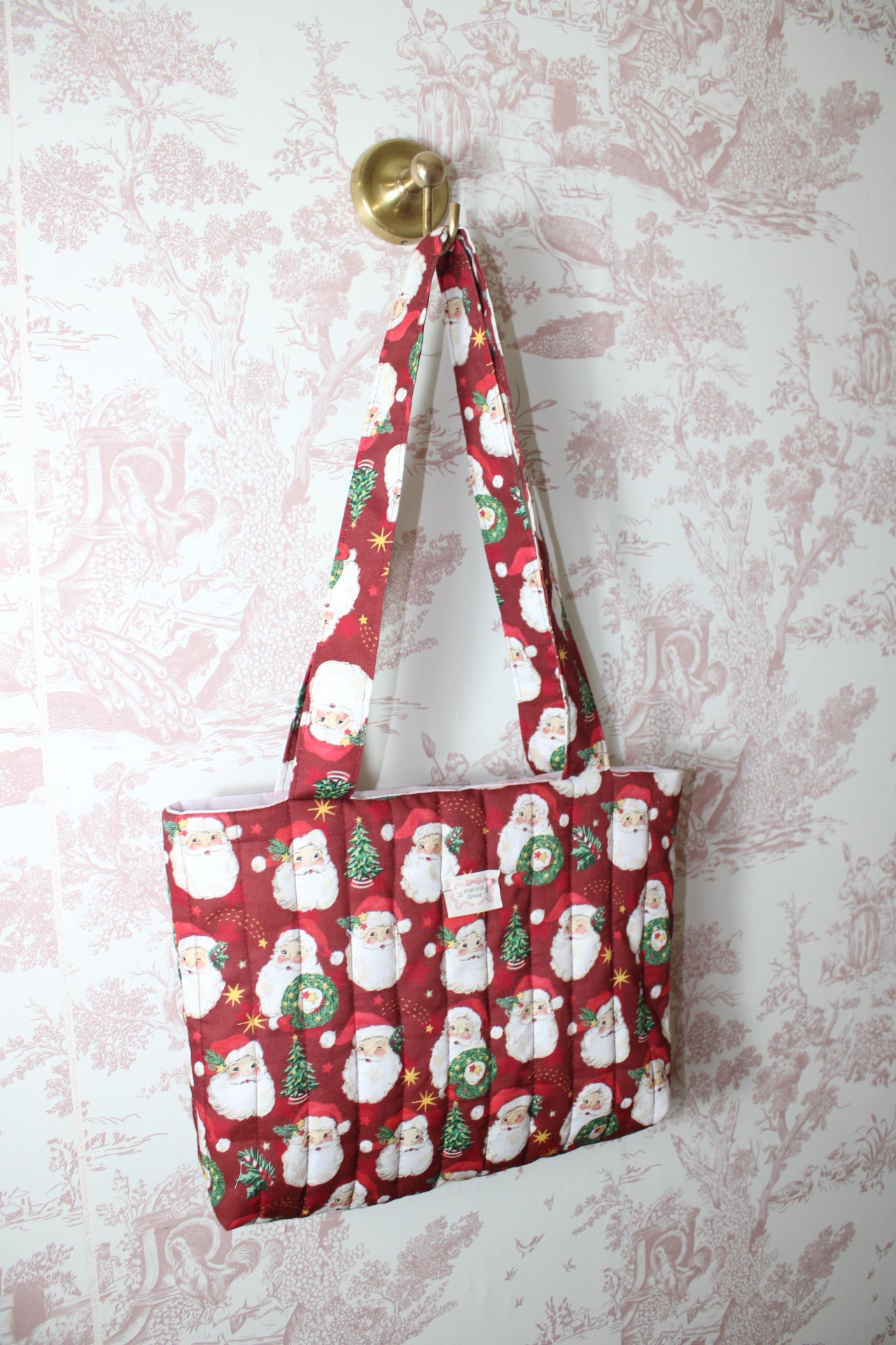 Dear Santa Handmade Mini Tote