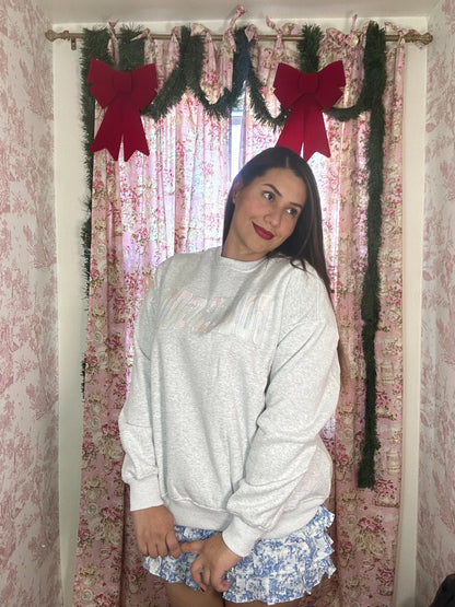 God Is Good Patchwork Sweatshirt