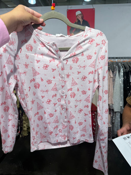Christmas Pajamas Top November